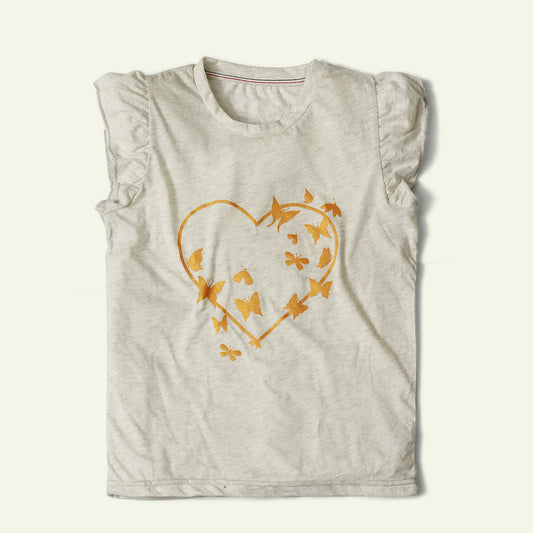 Golden Heart Tee - Her