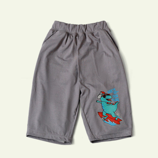 Grey Dino Shorts - Him