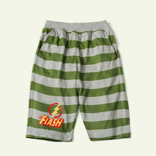 Grey/Green Flash Shorts - Him