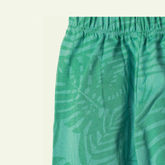 Green Printed Tights - Her