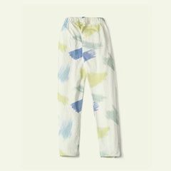 White Printed Tights - Her