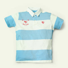 Blue/White Polo - Him