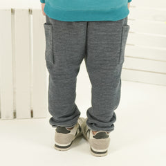 Active Hoodie & Striped Trouser Set for Kids