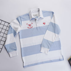 Blue & White Polo - Him