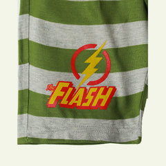 Grey/Green Flash Shorts - Him