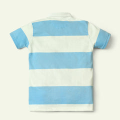 Blue/White Polo - Him