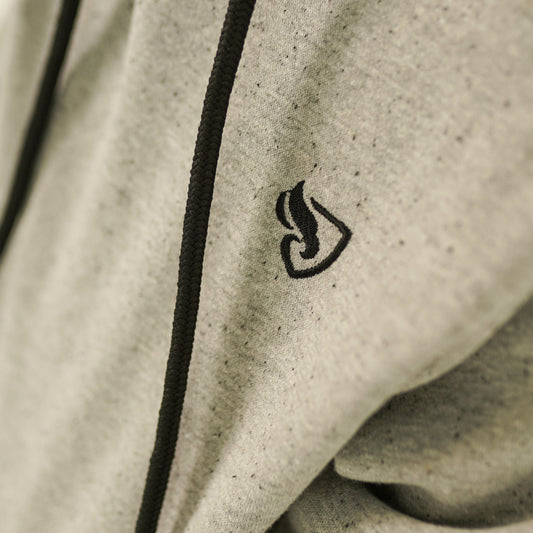 Grey Black Signature Hoodie & Trouser - Him/Her