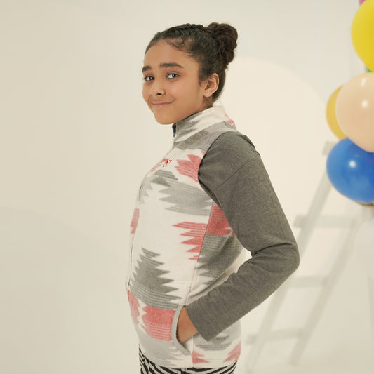 DreamersPK Cozy Fleece Zip-Up for Girls