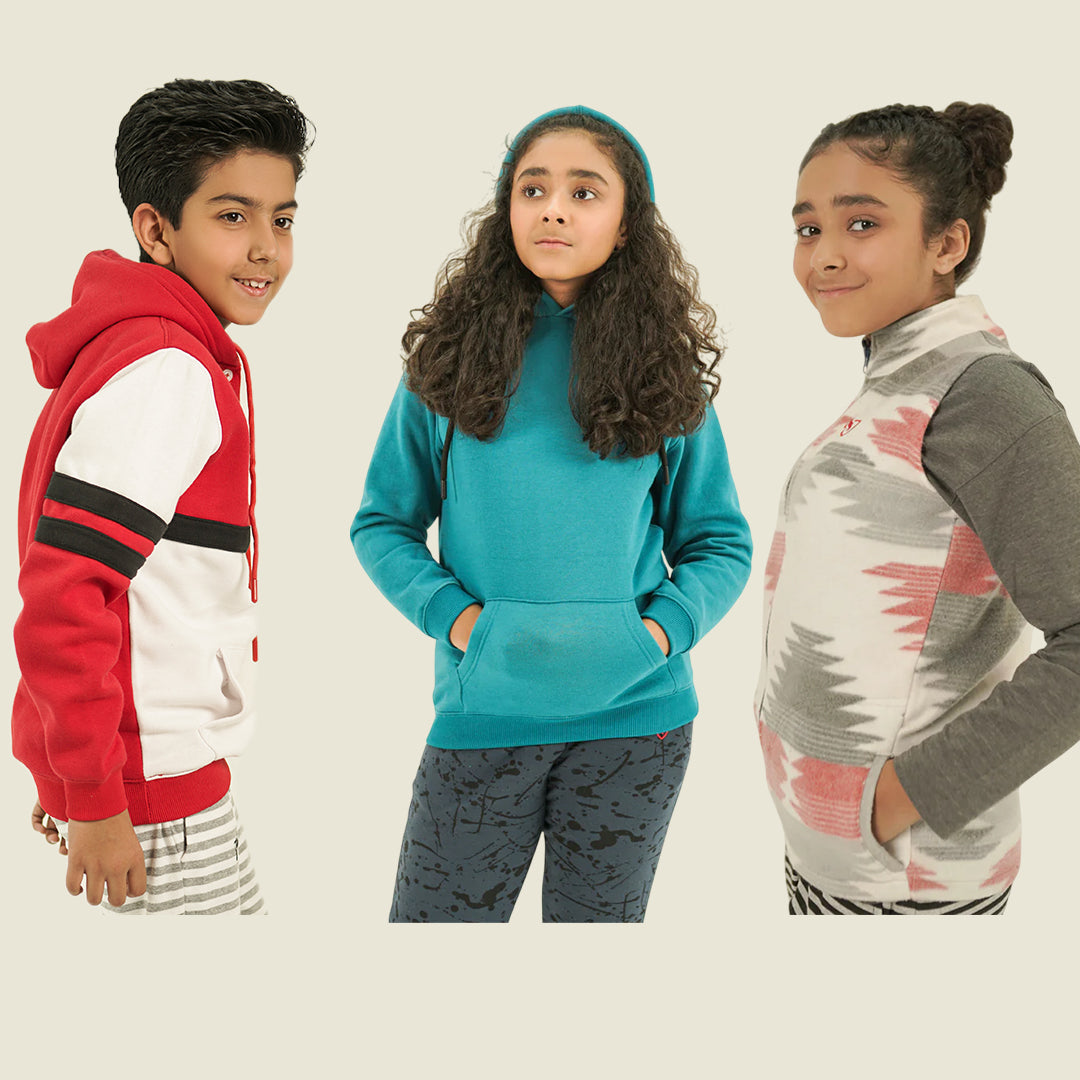 Hoodies-Pack of 3