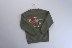 Dino Graphic Sweatshirt for Kids